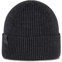 Buff Knitted Beanie Noir