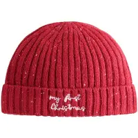 Next Bonnet 'My First Christmas' rouge / blanc
