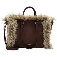 Suri Frey Sacs à main 'Chessy' beige chiné / chocolat