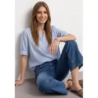 Street One Chemisier bleu clair