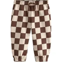 Next Pantalon beige / chocolat