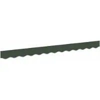 vidaXL , jupe de protection pour marquise, vert foncé, 581 x 20 cm, polyester
