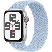 Apple Bracelet Solo tressé pour Watch | 38/40/41/42 mm - Taille 5 - Light Blue