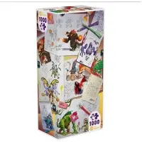 Iello Puzzle Univers - 1000 pièces - Faire des monstres
