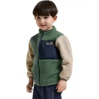 Didriksons Anten 2, veste polaire, enfant, vert