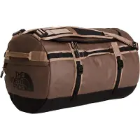 The North Face - Duffel résistant 50L - Base Camp Duffel S Smokey Brown TNF Black en Nylon - Marron