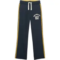 Superdry Pantalon 'Athletic Essentials' beige clair / marine / jaune d'or
