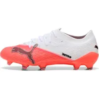 Puma Chaussures de football Ultra Nitro 7 Pro FG pour hommes - 109232, couleur : blanc, pointure homme : 45