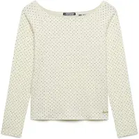 Superdry T-shirt noir / blanc