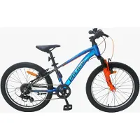Volare Vélo pour enfants Boost - 24 pouces - 21 vitesses - Bleu/Gris