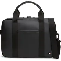 Tommy Hilfiger Sac d’ordinateur portable 'FOUNDATION' noir