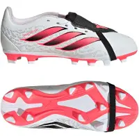 Adidas Predator Club Fold-over Fg/mg Junior Football Boots Blanc EU 37 1/3 Enfants