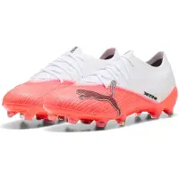 Puma Chaussures de football Ultra Nitro 7 Pro FG pour hommes - 109232, couleur : blanc, pointure homme : 41