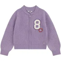 We fashion Cardigan violet / violet clair / blanc