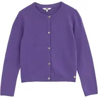We fashion Cardigan violet foncé
