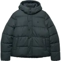 Superdry Premium Check Puffer Jacket Bleu L Homme