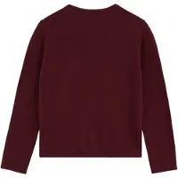 We fashion Cardigan rouge carmin