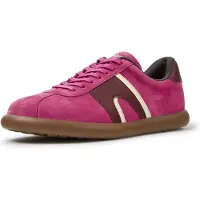 Camper Baskets basses ' Pelotas Soller ' marron / rose foncé / blanc