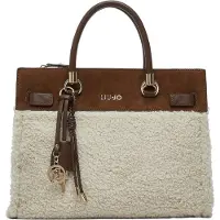 Liu Jo Sacs à main crème / cognac / or
