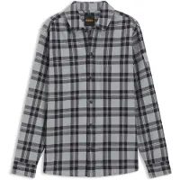 BOSS Chemise Oversize en coton à carreaux
