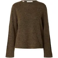 Selected Pull-over 'SLWLULU' marron