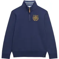 Superdry Sweat-shirt 'Varsity' marine / jaune d'or