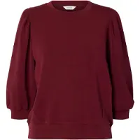 Selected Sweat-shirt 'SLFTENNY' bordeaux