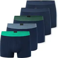 Schiesser Boxers '95/5 Multi' bleu nuit / bleu foncé