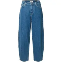 Selected Jean 'SLWBARREL BEA-KORI' bleu denim