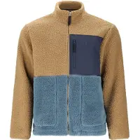 Slope Katau Teddy, veste polaire, homme, petrified oak