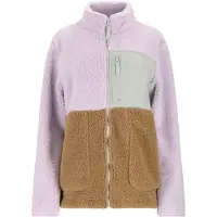 Slope Katau Teddy, veste polaire femme, orchid petal