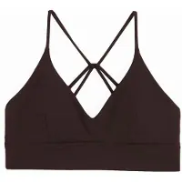 Aim'n Soutien-gorge de sport 'Sense' chocolat