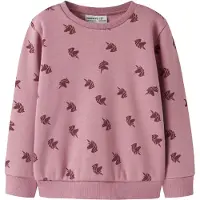 Name it Sweat-shirt 'NMFDavina' mauve / rouge carmin