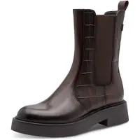 Tamaris Chelsea Boots brun foncé