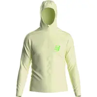 Compressport - Veste imperméable ultra-légère - Hurricane Waterproof Jacket M Lime - Taille S - Vert