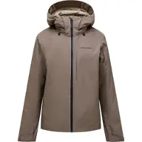 Peak Performance - Veste de ski isolante - M Maroon Insulated Jacket Terrain Tan - Taille S - Marron