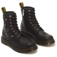 Dr. Martens Bottes '1460 HS' noir / argent