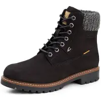 Camel active Bottines à lacets noir