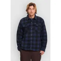 Volcom - Chemise en polaire à carreaux - Bowered II Fleece Shirt Marine - Taille S - Navy