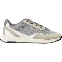 BOSS Baskets basses 'Titanium' camel / mastic / gris