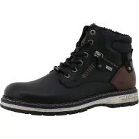 Mustang Bottines à lacets marron / noir