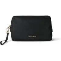 Michael Kors pour femme. 32T6G6ZW9C Trousse de toilette Wristlet noire (OSFA), Casuel, Nylon recyclé