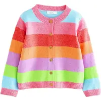 Next Cardigan bleu clair / orange / rose / rouge