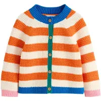 Next Cardigan bleu / orange / rose / blanc