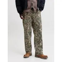 Jack & Jones Jean 'JPSTAlex Antonio' marron / vert / kaki / vert foncé