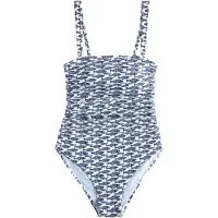 Next Maillot de bain crème / bleu marine