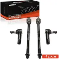 Frankberg 4x bras de suspension avant gauche/droite pour VW Golf V 1K1 Audi A3 Q3 Ford Seat Skoda année de construction à partir de 1967