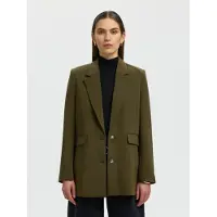 Selected Blazer 'SLFRITA' olive