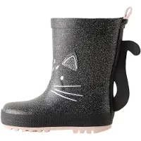 Next Bottes en caoutchouc noir / blanc