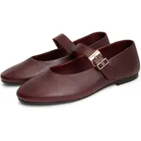 Tommy Hilfiger Ballerines à lanières bordeaux